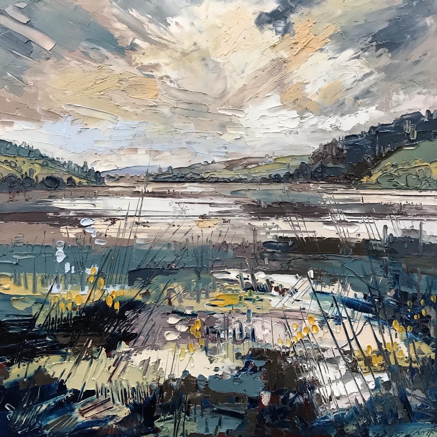 Rain Clouds, Winter Gouthwaite